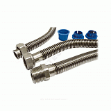 Подводка гибкая для газа сильфонная нержавеющая сталь 1/2" г-ш Tuboflex